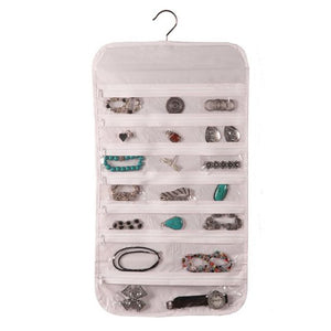 37 Pocket Clear Vinyl Jewelry Organizer by Richards Homewares