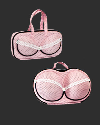 Bra Travel Case Portable Bra Lingerie Storage Bikini Bag - Waterproof  Underwear Organizer for Bra Sizes 30A-36C Cups, G, one size