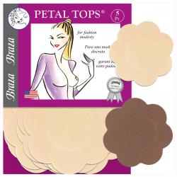 Petal Tops Nipple Covers by Braza 5 prs.